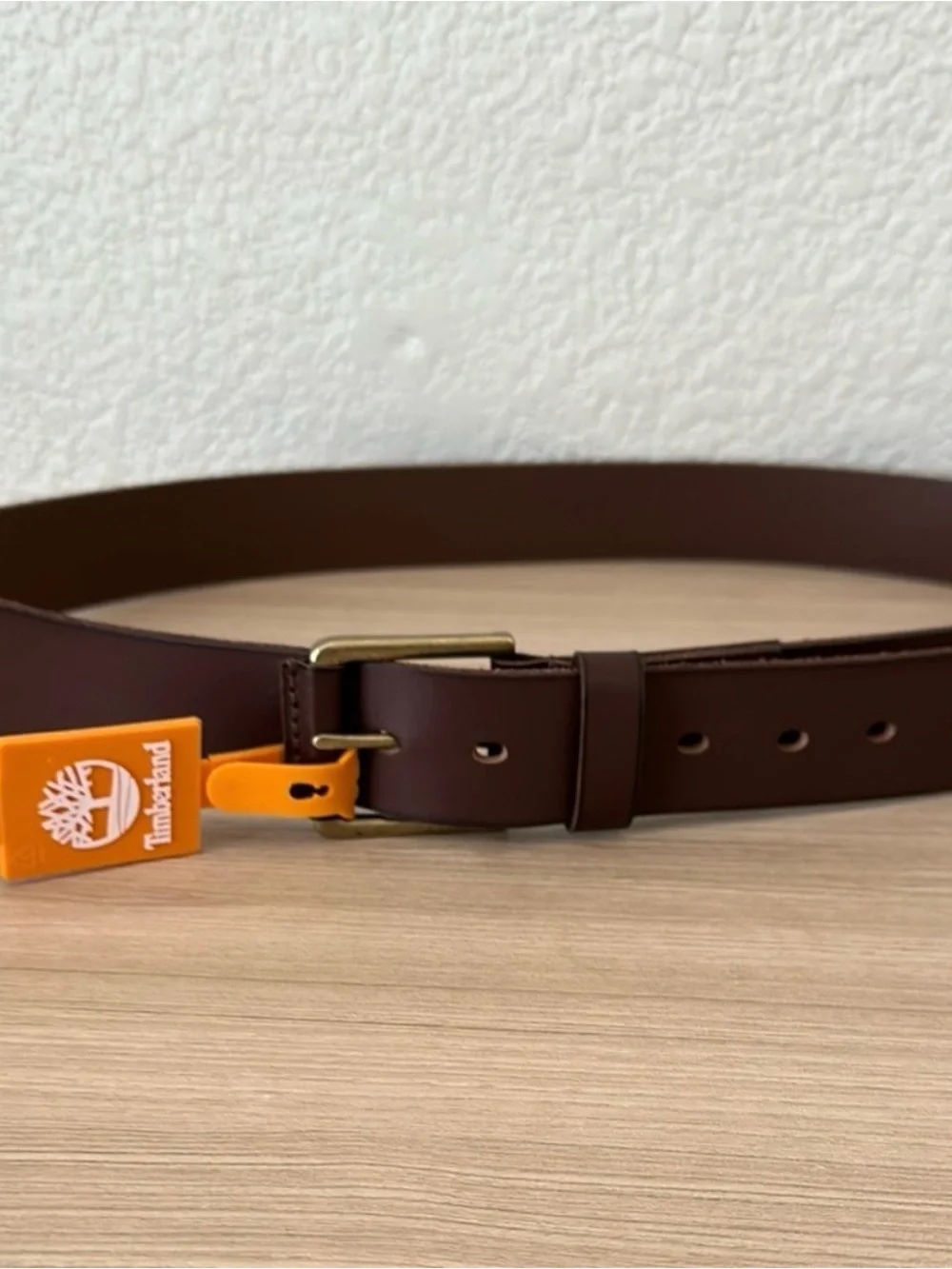 Timberland Brown Leather Men’s Belt